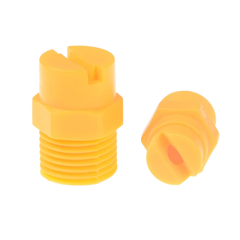 

1pc Plastic 1/8" 1/4" 3/8" 1/2" Atomization Fan-shaped Nozzles Agricultural Irrigation Sprayer Head Plant Protection Accessories