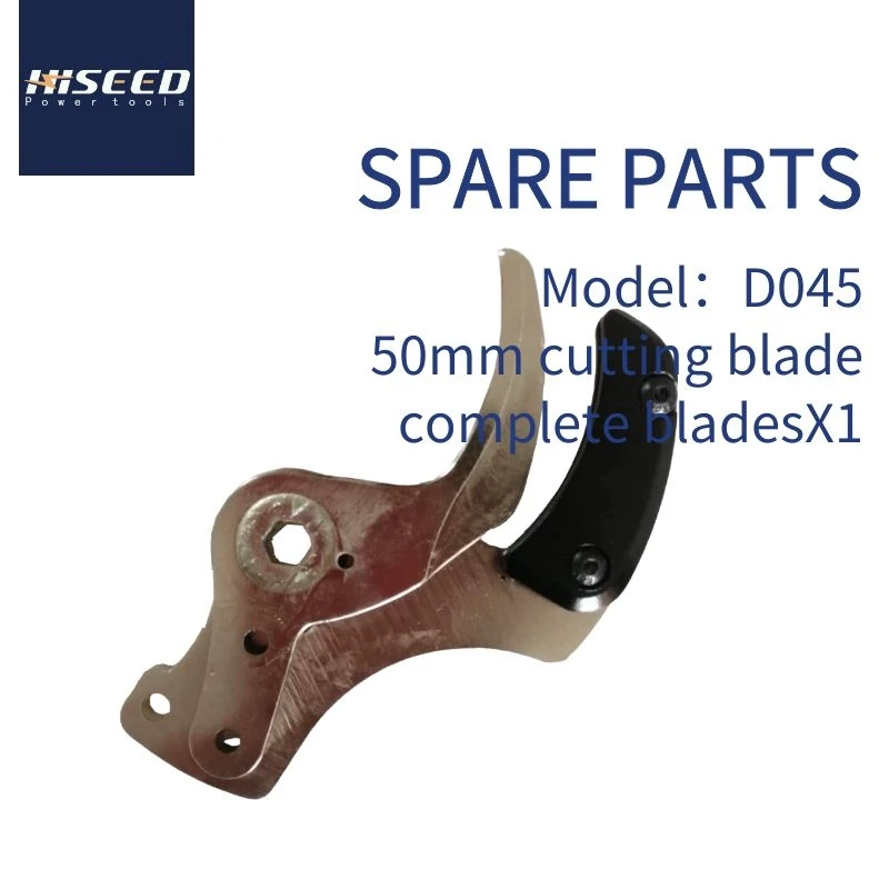 48mm complete blade 45 мм ручной секатор+ 35 мм Телескопический секатор деревьев Плодовое дерево перезаряжаемые толстые филиалы ножницы новые электрические секаторы - Цвет: 48mm complete blade