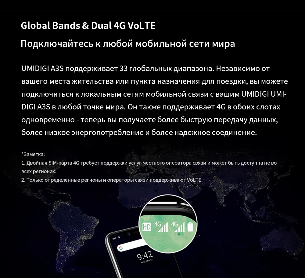 UMIDIGI A3 Pro 5," 19:9 полный Экран смартфон 3 GB+ 32 GB Android 8,1 12MP+ 5MP мобильного телефона двойной 4G GSM+ FHD+ OTG разблокирована мобильный телефон телефон Четырехъядерный смартфон ДвойнаякамераСмартфоны