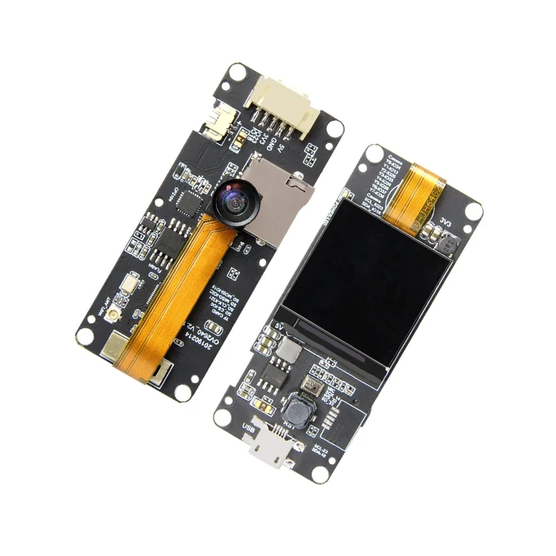 

AiSpark TTGO T-Camera Plus ESP32-DOWDQ6 8MB SPRAM Camera Module OV2640 1,3 Inch Display Rear Camera