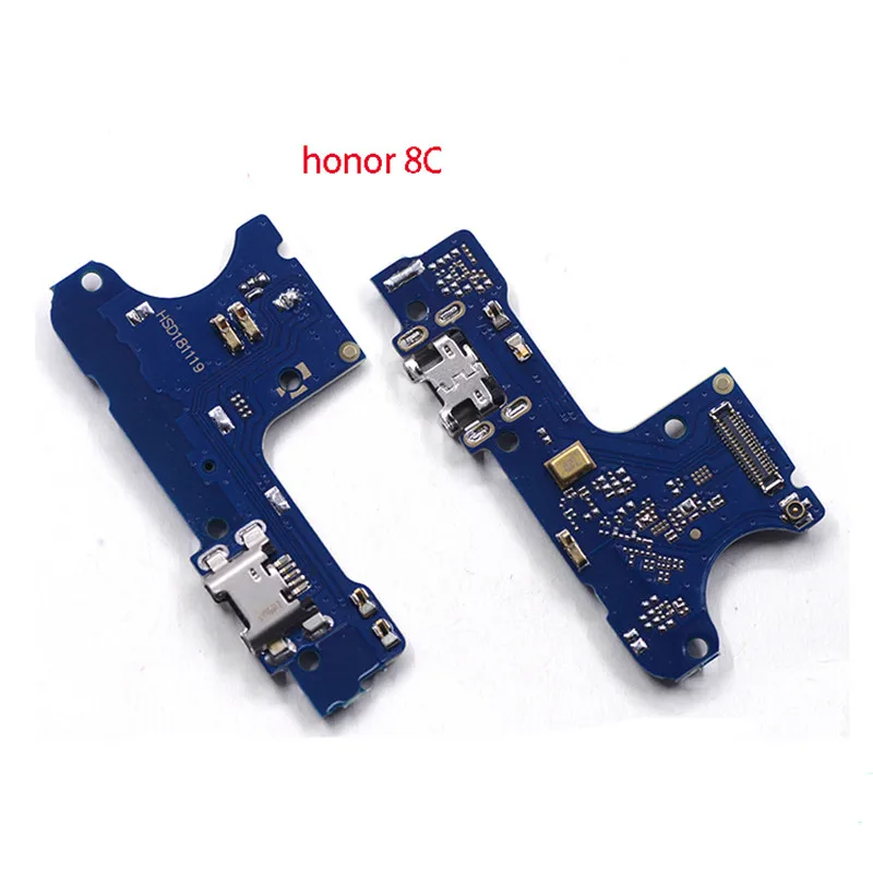 Для Huawei Honor 8C BKK LX2 LX1 USB зарядное устройство ленточный гибкий кабель микрофон док
