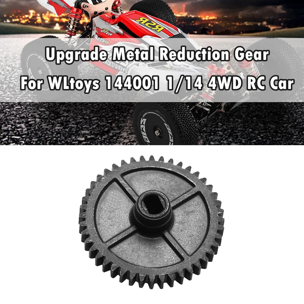 HIINST 2020 новое горячее Обновление части редуктора металла для WLtoys 144001 1/14 4WD RC