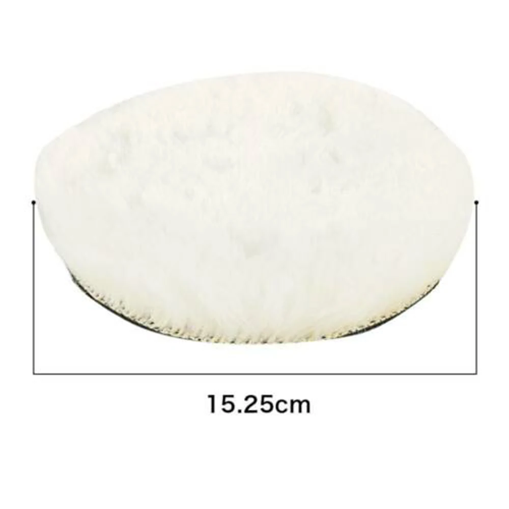 

5pcs 6 Buffing Polishing Pads Wool Wheel Mop Kit For Car Polisher Drill