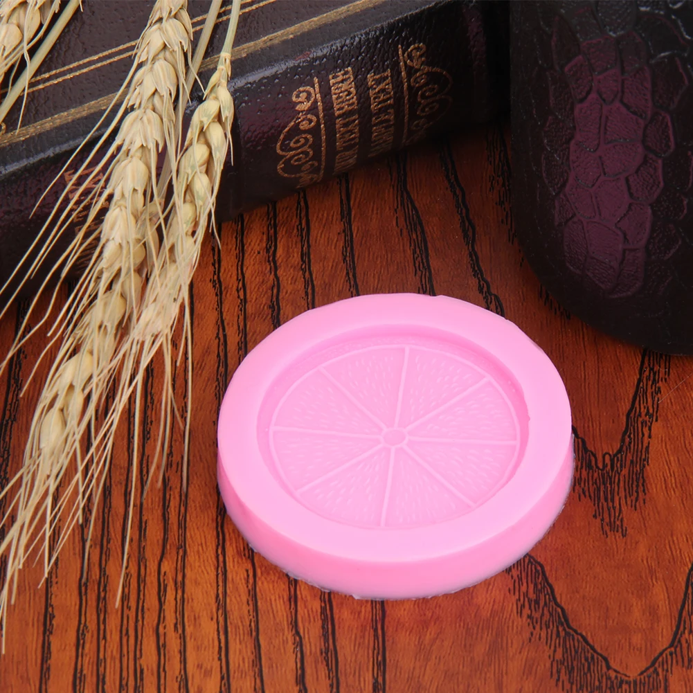 New Silicone Lemon Slices Fruit Mold Chocolate Fondant Wedding Cake Mould Decor Baking Tools | Дом и сад