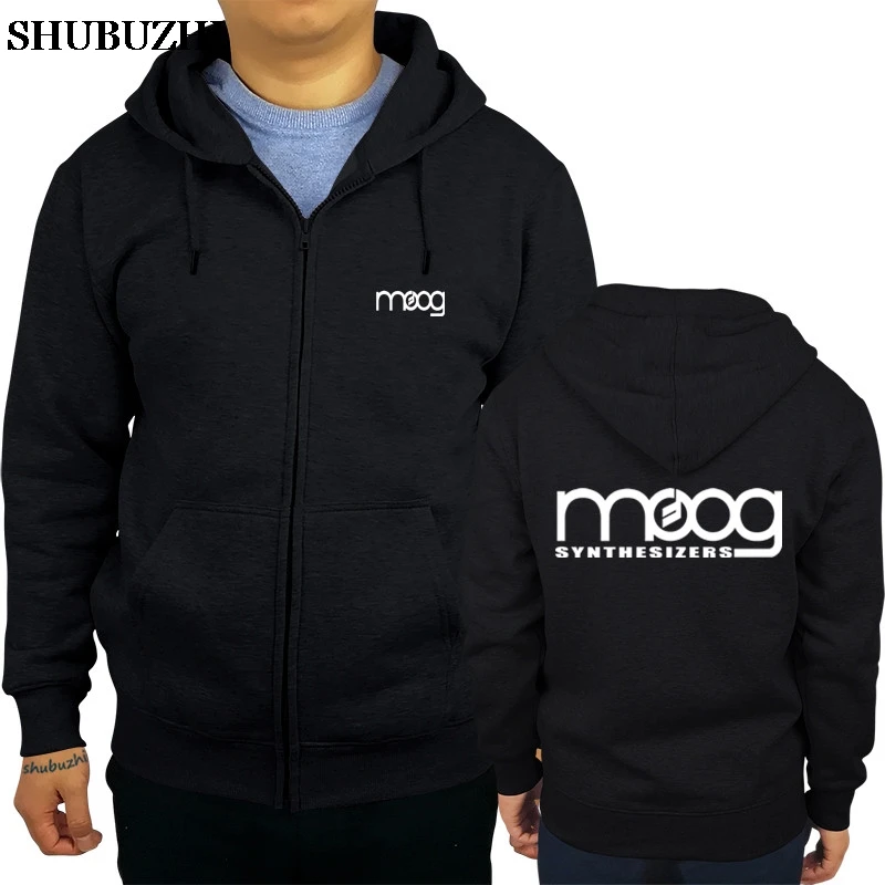 

Men Personality Zipper Sweatshirt Male Hoody Tracksuit Moog Synthesizer Mens Autumn Winter Hoodie