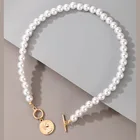 Очаровательное жемчужное ожерелье с подвеской в форме сердца для женщин