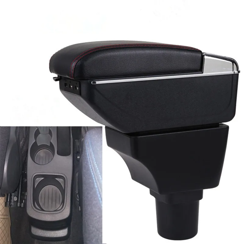 

Car Armrest For Ford Figo/Freestyle/Endeavour Car Accessories Console Box Center Arm Rest With Cup Holder Ashtray Storage Box