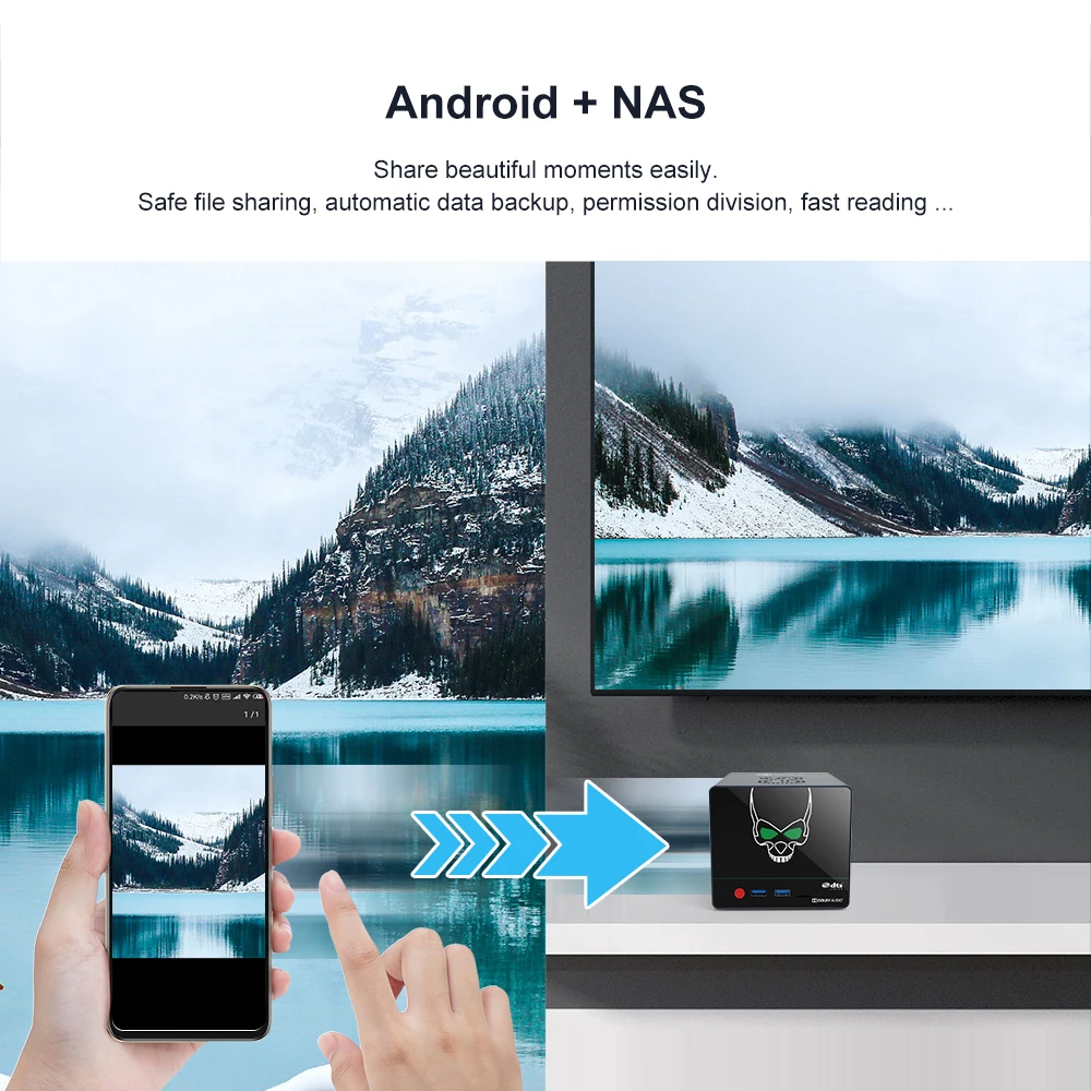 Beelink новый телефон Android 9 0 4 Гб DDR4 64 ПЗУ Dolby Audio DTS 4K HD Hi Fi|ТВ-приставки и медиаплееры| |