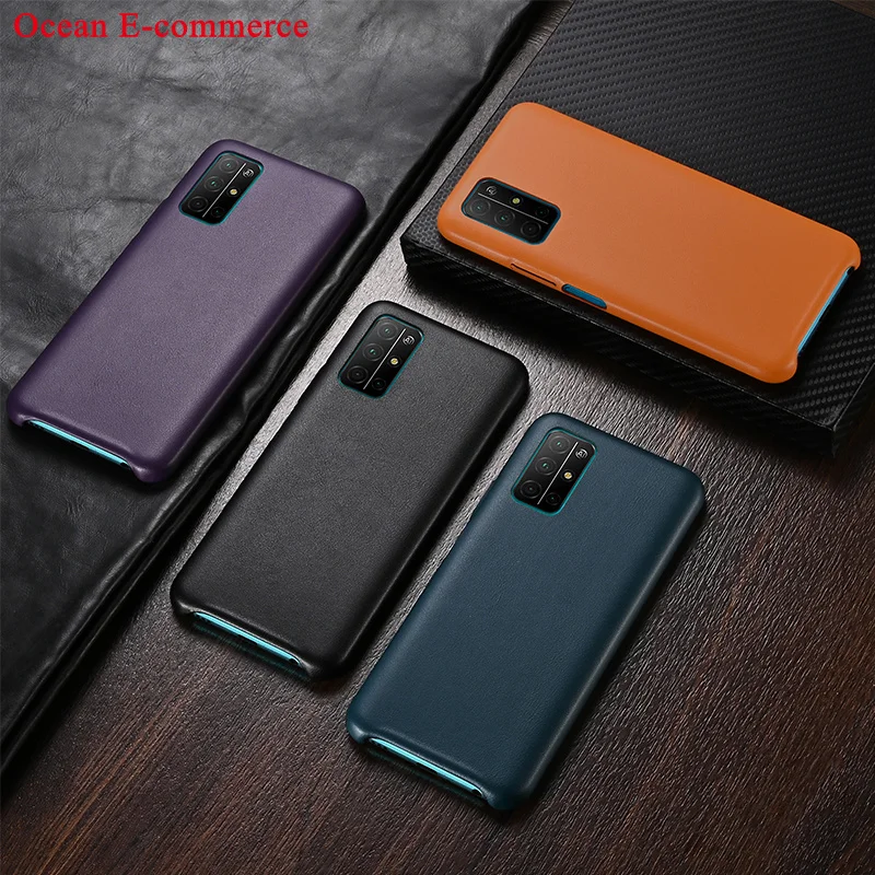Простой Модный тонкий кожаный чехол для Huawei Honor 30 V30 Pro View30 30s роскошный мягкий