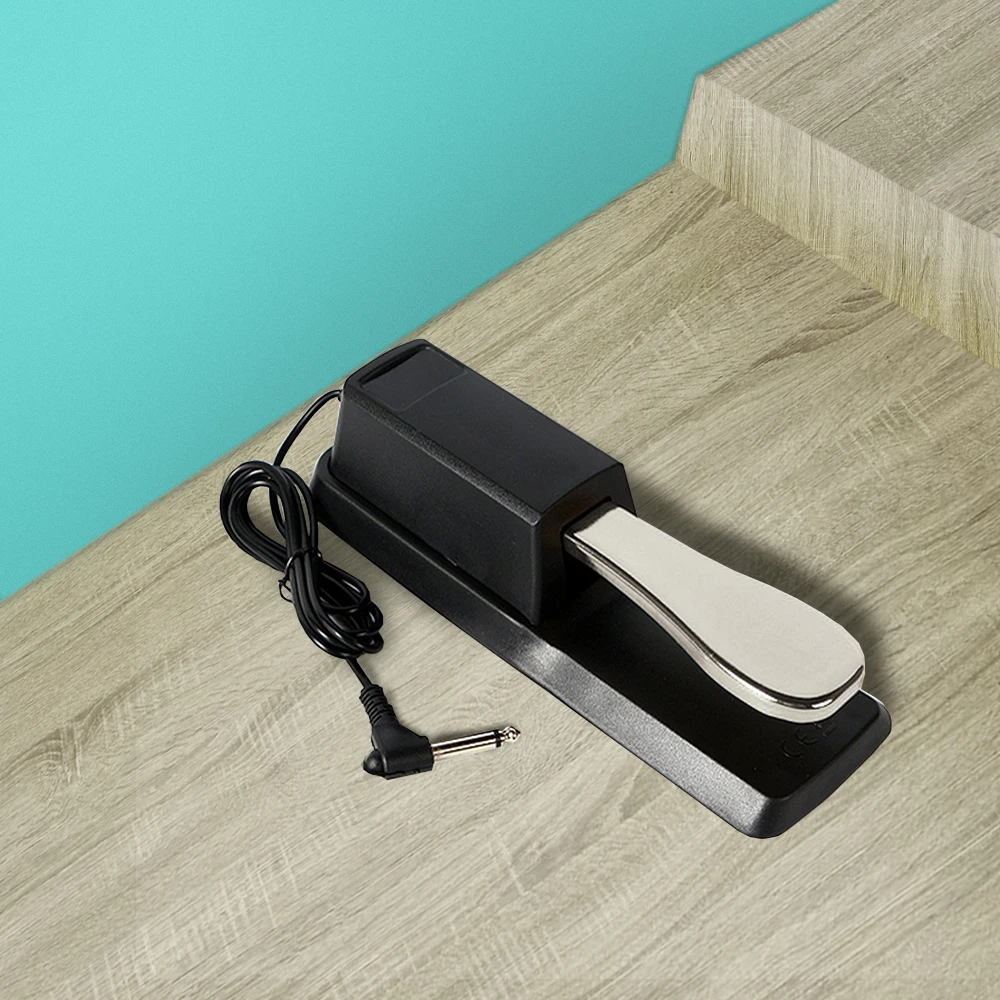 Электронный пианино ног Sustain педаль контроллер для поддержки клавиш электронный