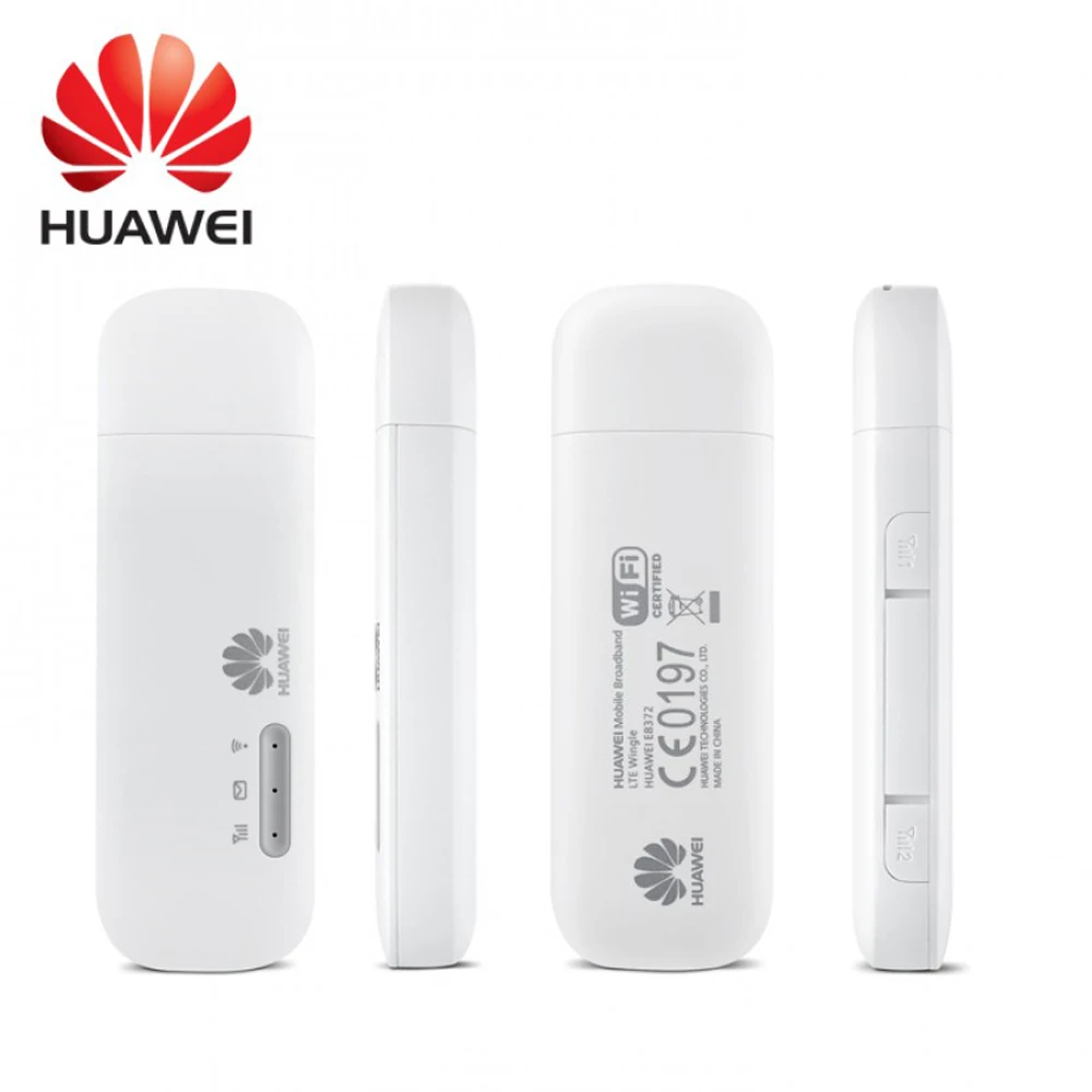 CAT4 150 / HUAWEI E8372 E8372H-510 4G LTE USB WiFi   LTE FDD B1 B2 B4 B5 B7 B28