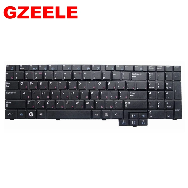 Ру черный новая клавиатура для ноутбука samsung R528 R530 R540 R620 R517 R523 RV508 R525 русский