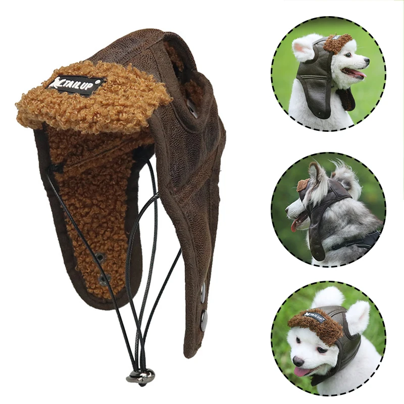 Собака защиты шляпы Косплей Животное шапка авиатора костюм ветрозащитный осень