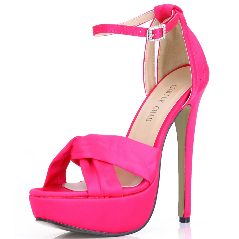 Декорированная элементами из атласа цвета слоновой кости Свадебная обувь для