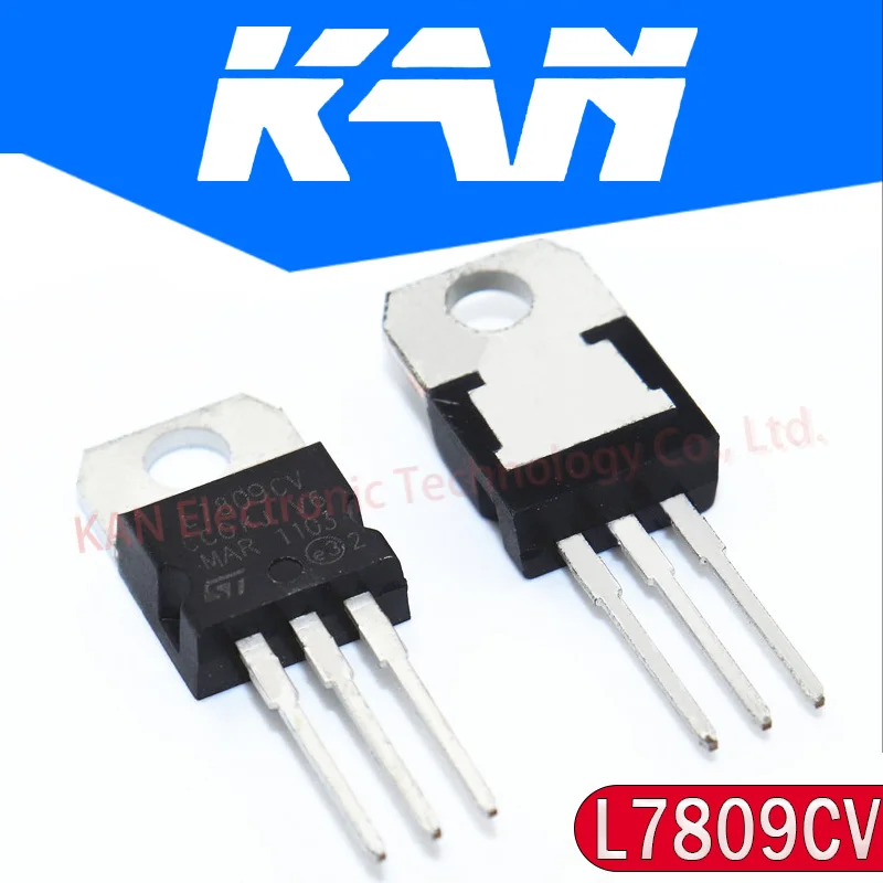 Бесплатная доставка 100 шт. L7809CV L7809 TO220 7809 LM7809 MC7809 TO-220 Новый и оригинальный чипсет IC