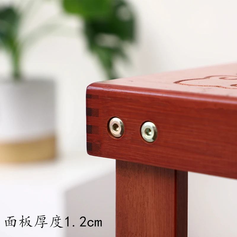 Утолщенная бамбуковая стойка для обуви многофункциональный экономичный шкаф