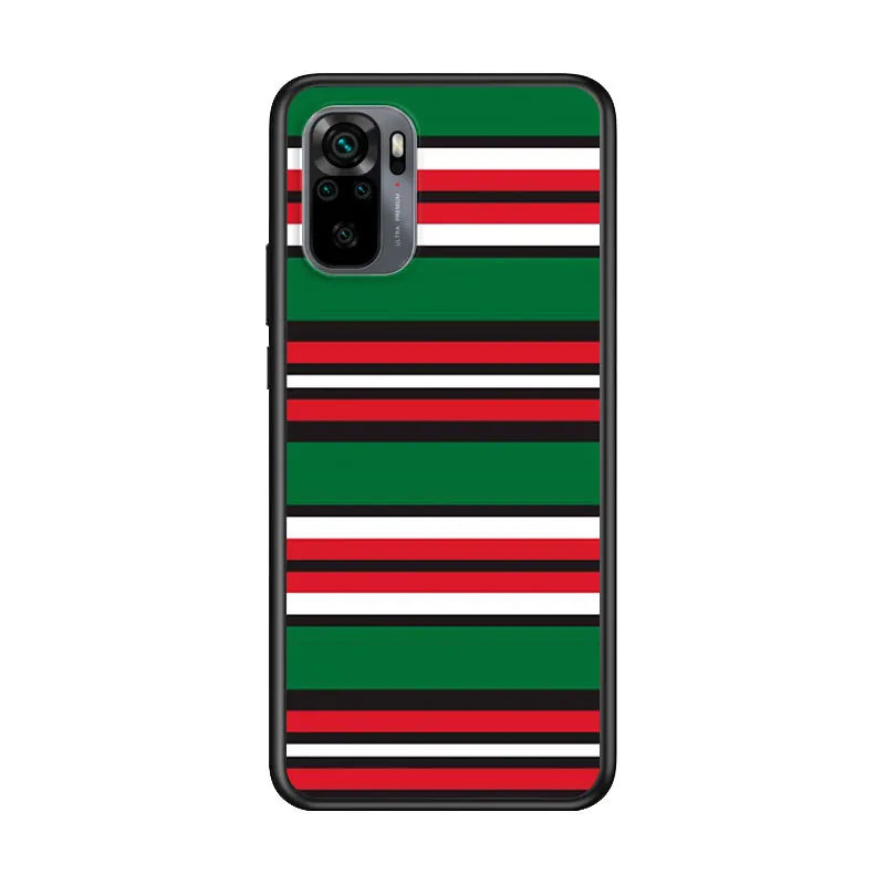 

Simple Black White Stripe for Xiaomi Redmi Note 10 10S 9 9T 9S 9Pro Max 8T 8Pro 8 7 6 5 Pro 5A 4X 4 Soft Black Phone Case