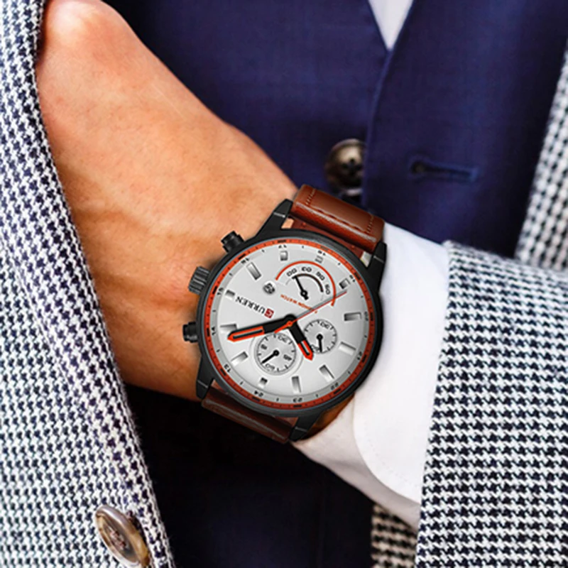 

CURREN Top Brand Luxury Men's Sports Watches Fashion Casual Quartz Watch Men Military Wrist Watch Male Relogio Clock 8217