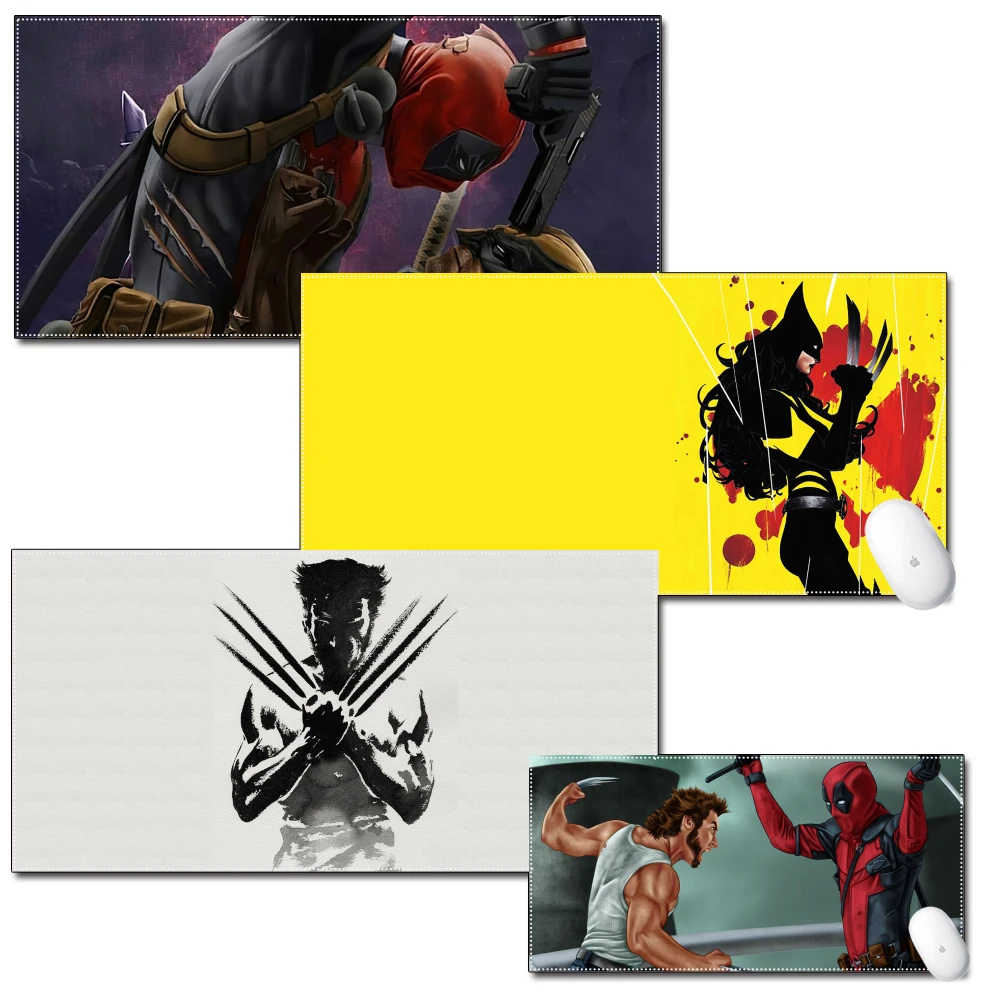 

Большой игровой коврик с героями мультфильмов 40x80 см 30x0 см, водонепроницаемый многоразмерный Настольный коврик из натурального каучука, му...