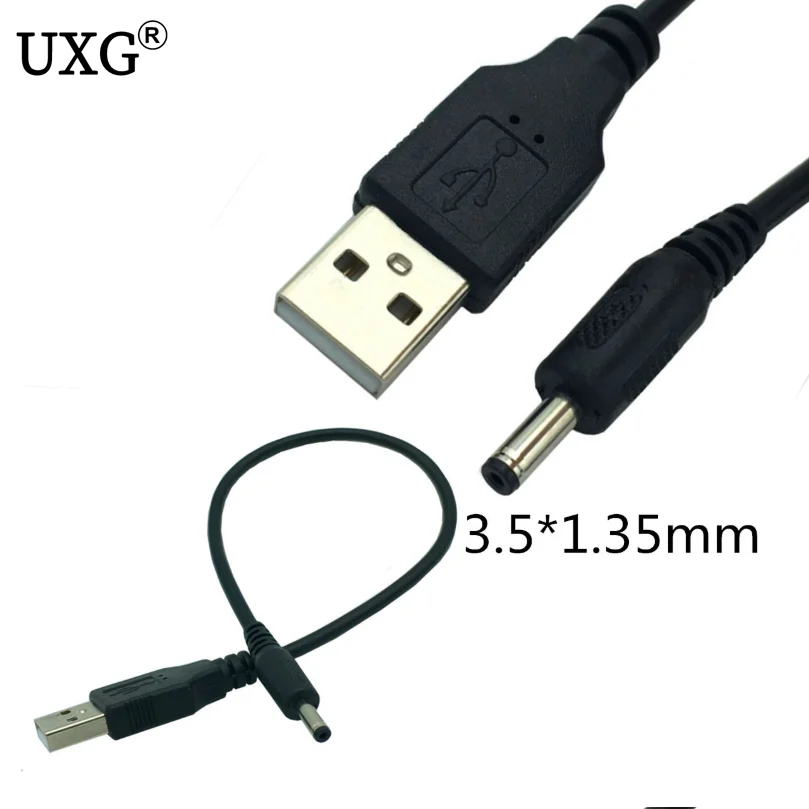 Разъем питания постоянного тока USB преобразует в 3 5*1 35 мм/постоянный ток мм черный