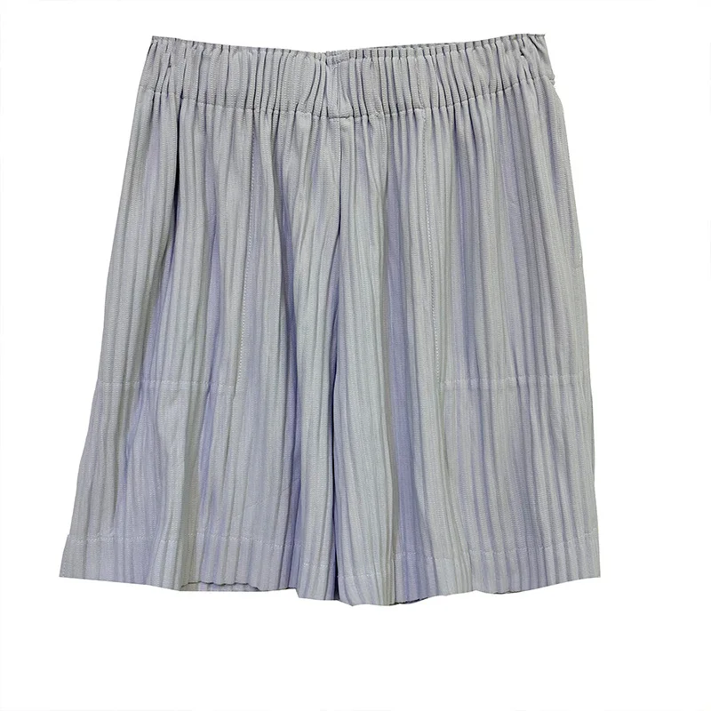

Pleated Shorts 2021 Summer New Loose Size Wide Leg Pants