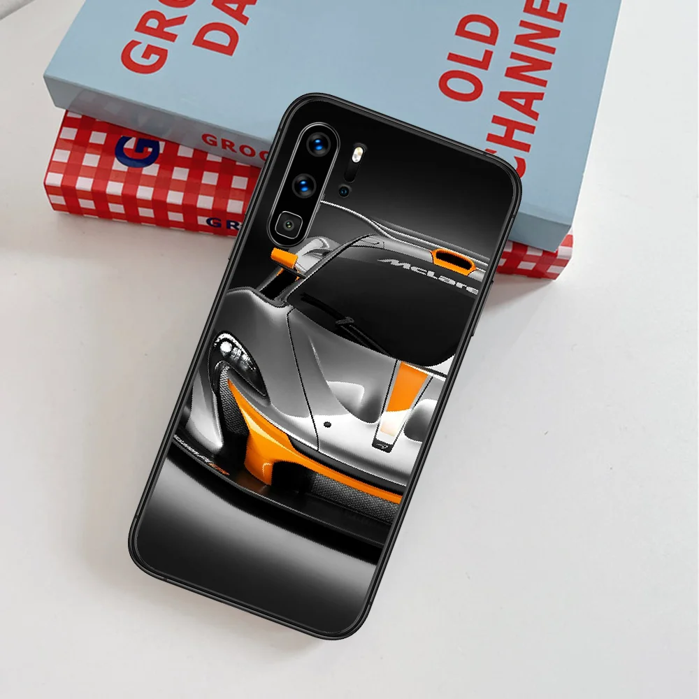 

McLaren Sport Car F1 Racing Phone Case For Huawei P Mate Smart 10 20 30 40 Lite Z 2019 Pro black Waterproof Luxury Coque Tpu