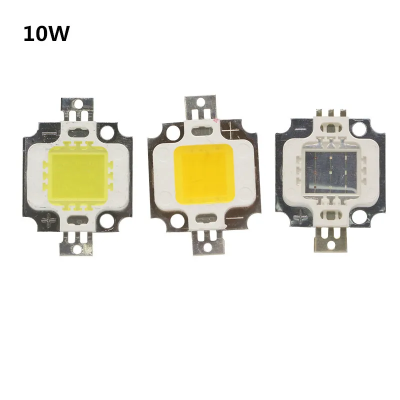 Светодиодный чип 10 Вт 20 30 50 100 RGB теплый белый интегрированные светодиоды Точечный