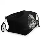 Многоразовая маска для лица The Last Of Us Video Game, Пыленепроницаемая маска унисекс с татуировкой Элли для защиты от смога, защитный респиратор