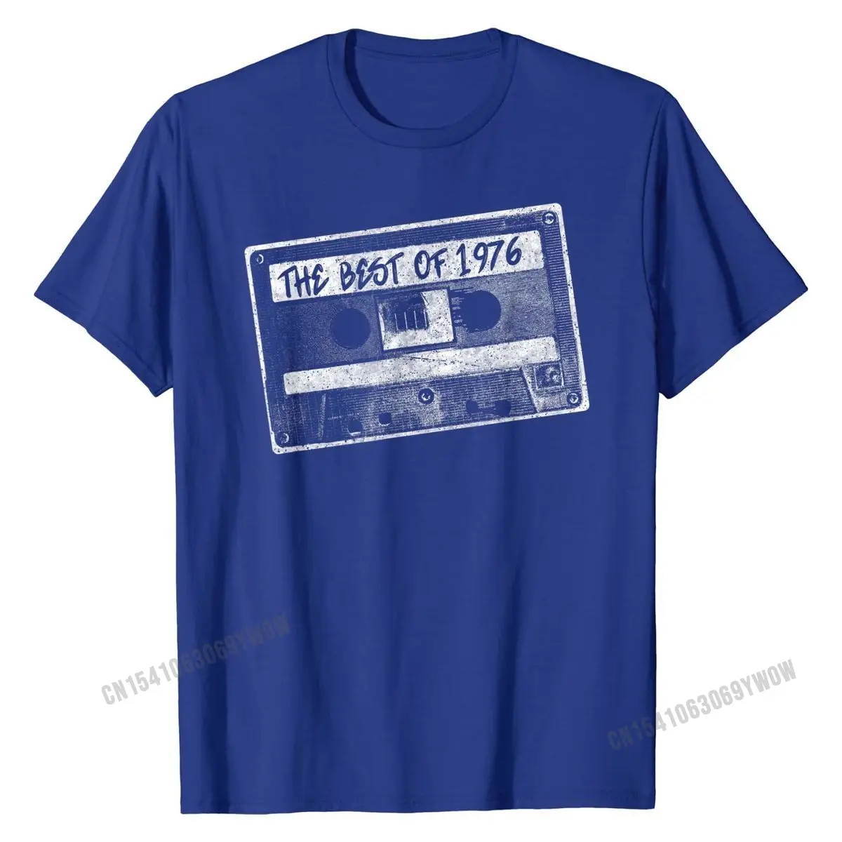 Винтажная рубашка с кассетной лентой лучший подарок на день рождения 1976 летние