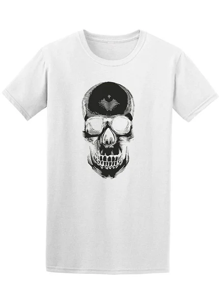 

Human Skull Silhouette Tee Men's Short Sleeve T-Shirt