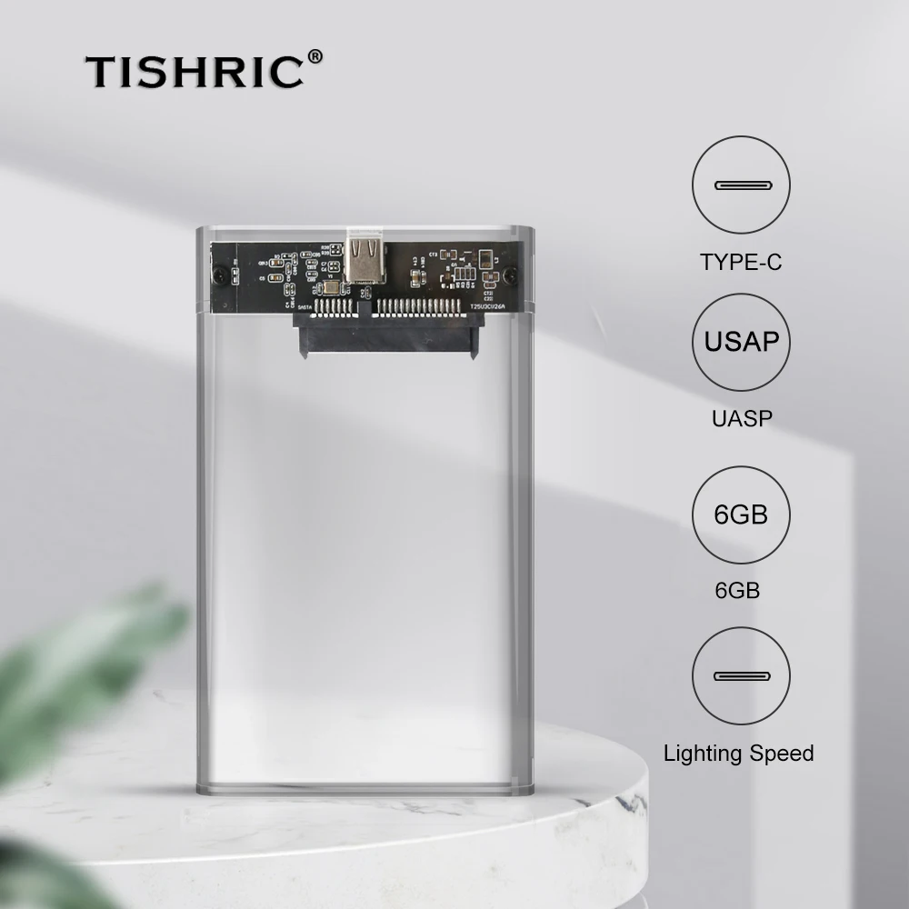 Чехол TISHRIC для внешнего жесткого диска 2 5 дюйма Usb 3 0 | Компьютеры и офис