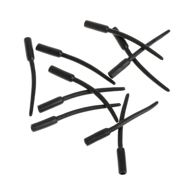 

10pcs Carp Fishing Tube Rubber Tackle Sleeves 60mm/65mm Accessories Anti Tangle Y4UB