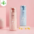 Дорожная чашка для мытья, портативные дорожные туалетные принадлежности, коробка для хранения зубной пасты и зубной щетки, уличные аксессуары для ванной комнаты, наборы GUANYAO