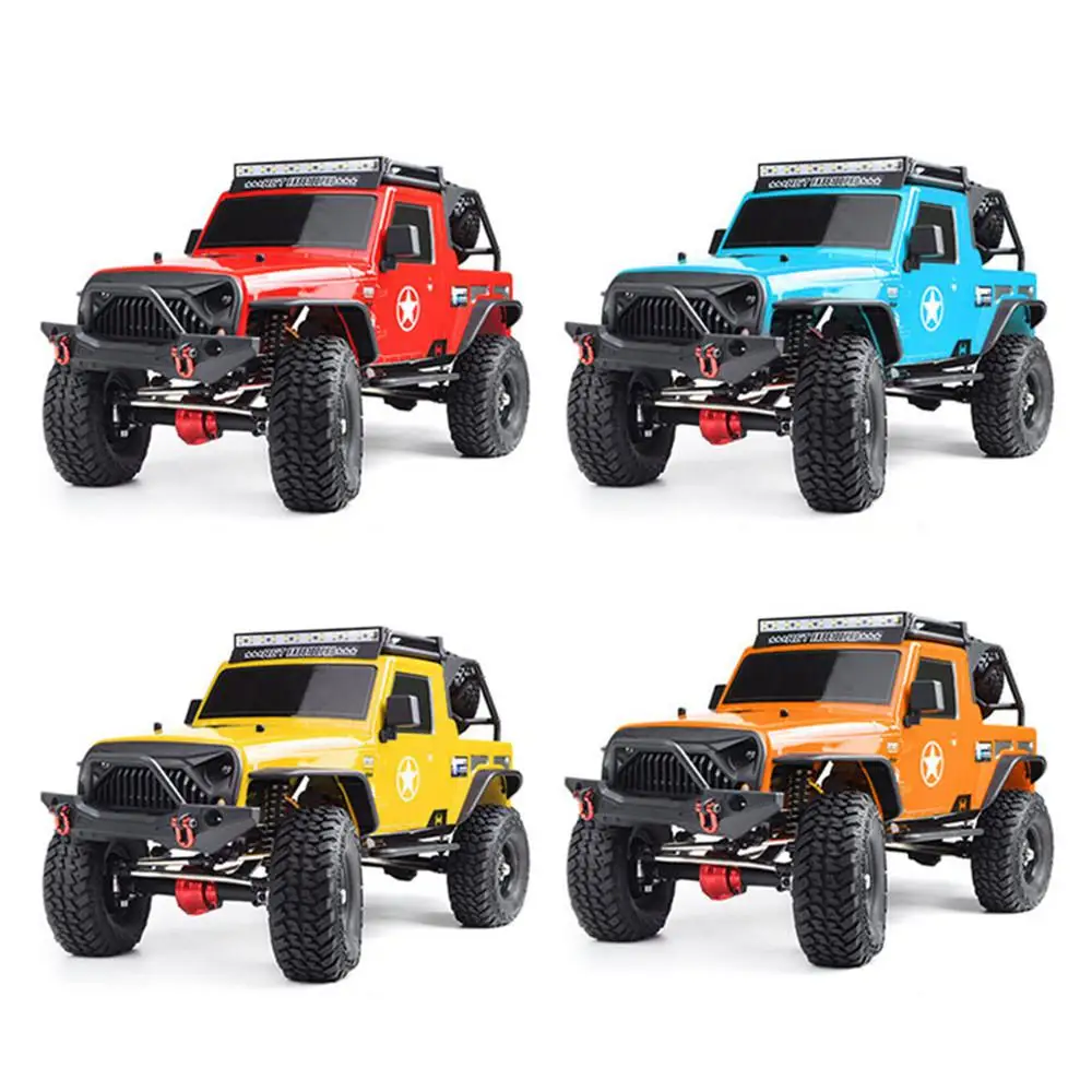 EX86100 PRO Kit 1/10 2 4G 4WD RC автомобиль Электрический скалолазание гусеничный Рок без