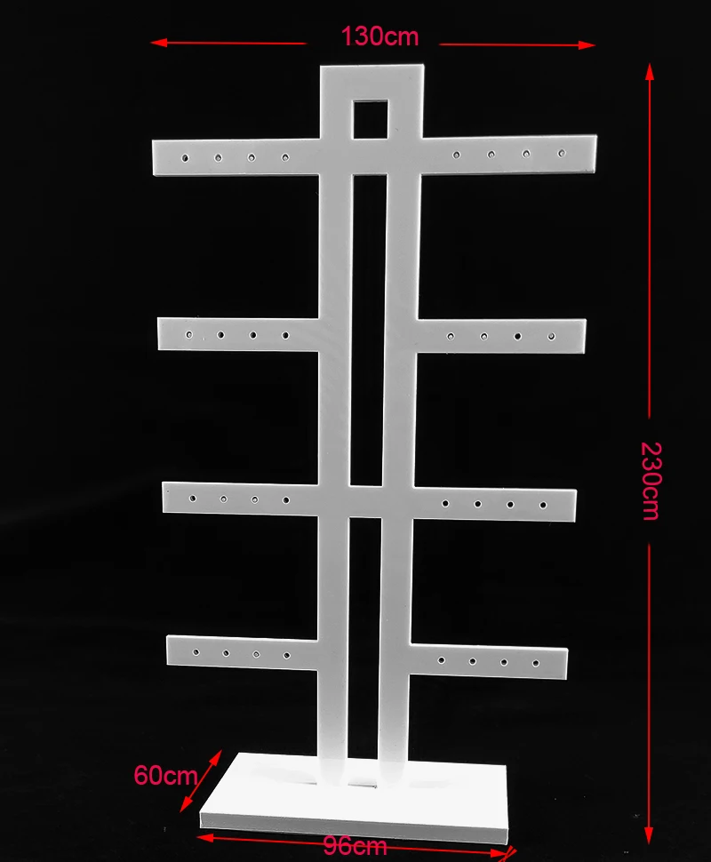 Акриловая подставка для сережек ювелирный органайзер витрина | Украшения и