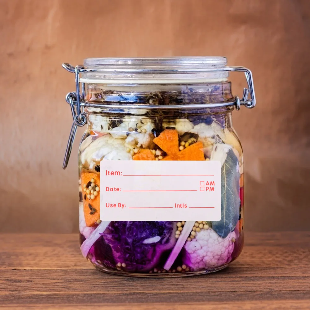 

1 Roll/500pcs Self-adhesive Stickers Food Marked Labels DIY Date Stickers