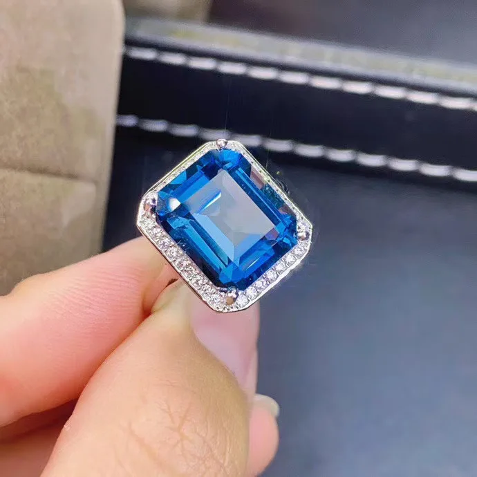 Natural And Real Red Topaz Ring Wedding Engagement Fine Jewelry Wholesale 925 sliver | Rings