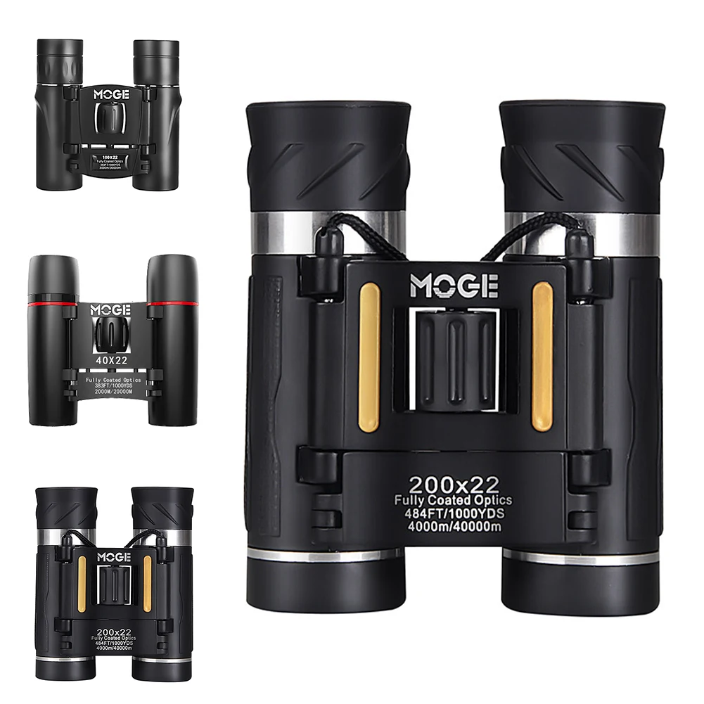 

200X22 Professional HD Telescope Low Light Vision High Magnification Folding Telescope for Hiking Hunting Bird Watching Hunting