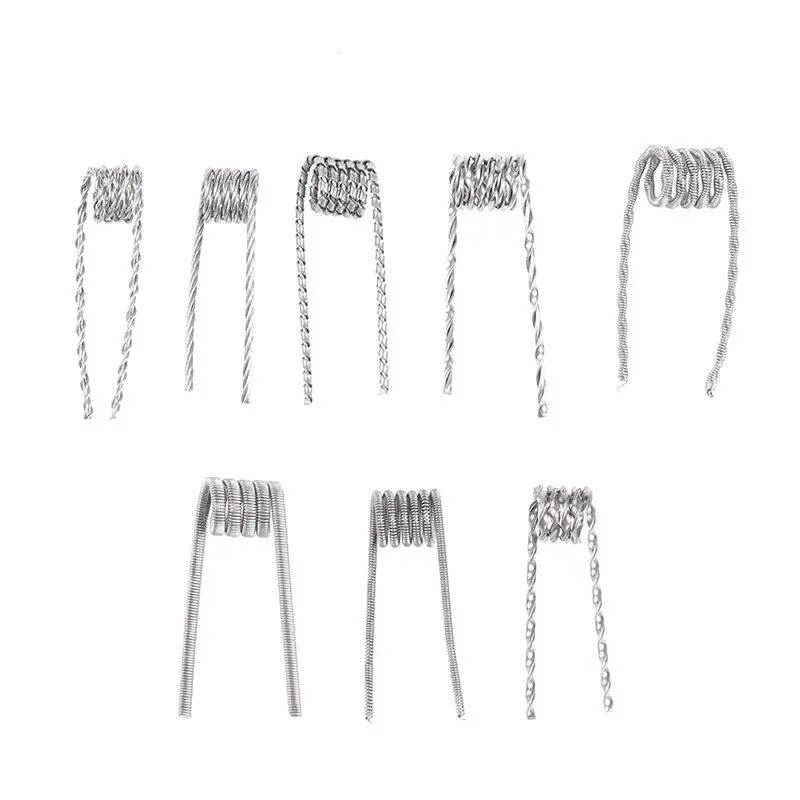 

48 Pcs 8 in 1 Iron-chromium-aluminum Heating Wire Resistance Wire Premade Coil
