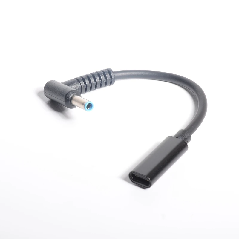 USB Type C Female to 4 5*3 0 мм штекер постоянного тока конвертер для ноутбука зарядный