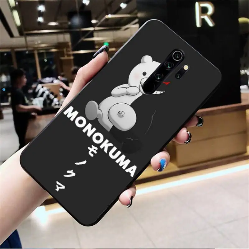 Чехол-накладка для Redmi Note 8 8A 8T 7 6 6A 5 5A 4 4X 4A Go Pro с изображением кумамона черный