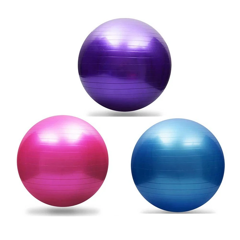 

25cm PVC Fitness Balls Yoga Ball Thickened Explosion-proof Exercise Equipment Balance Ball Home Gym Home Training ejercicio