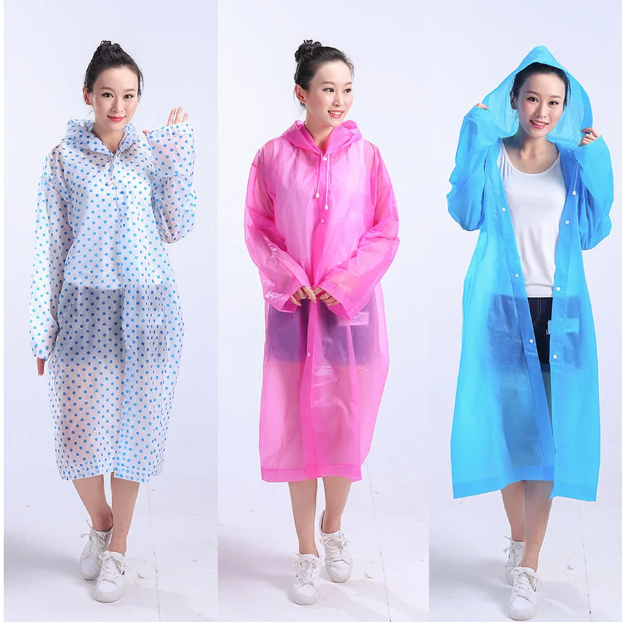 Дорожный комбинезон в желтый горошек плащ унисекс для улицы пеших прогулок