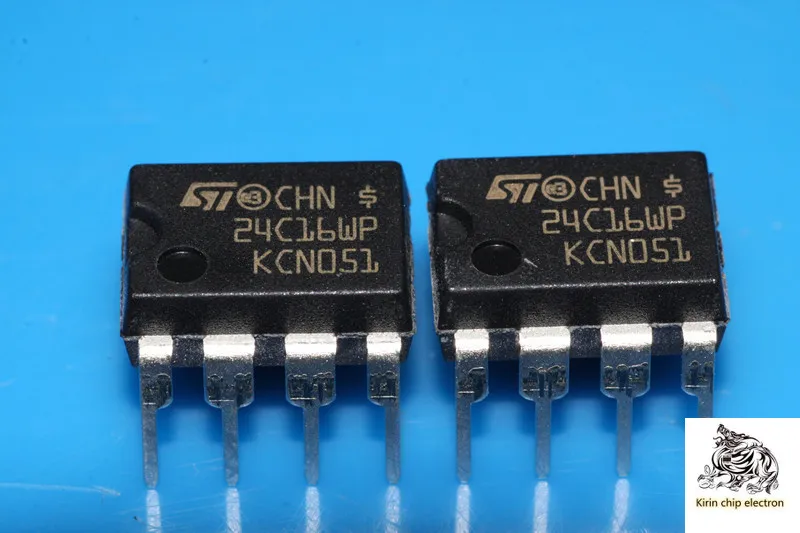 

10PCS/LOT 24C16WP AT24C16 24C64 DIP8 Memory