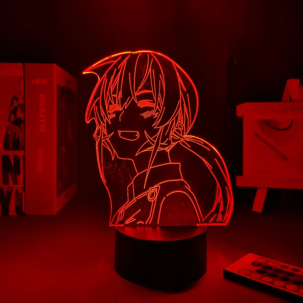 

Touch Sensor Colorful Nightlight Anime Food Wars Shokugeki No Soma LED Night Light for Home Room Decor Nightlight