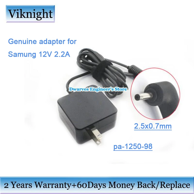 Подлинная 12V 2.2A 26W BA44 00329A адаптер переменного тока PA 1250 98 для Samsung ATIV BOOK 9 M XE500C12 K01US AD