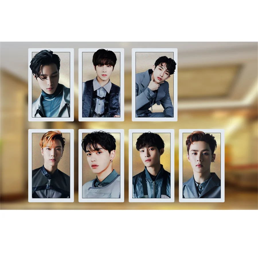 Kpop NCT WAYV ПВХ четкая фото карта Winwin десять снять Фотокарта Hendery Kun HD Коллекционная карта