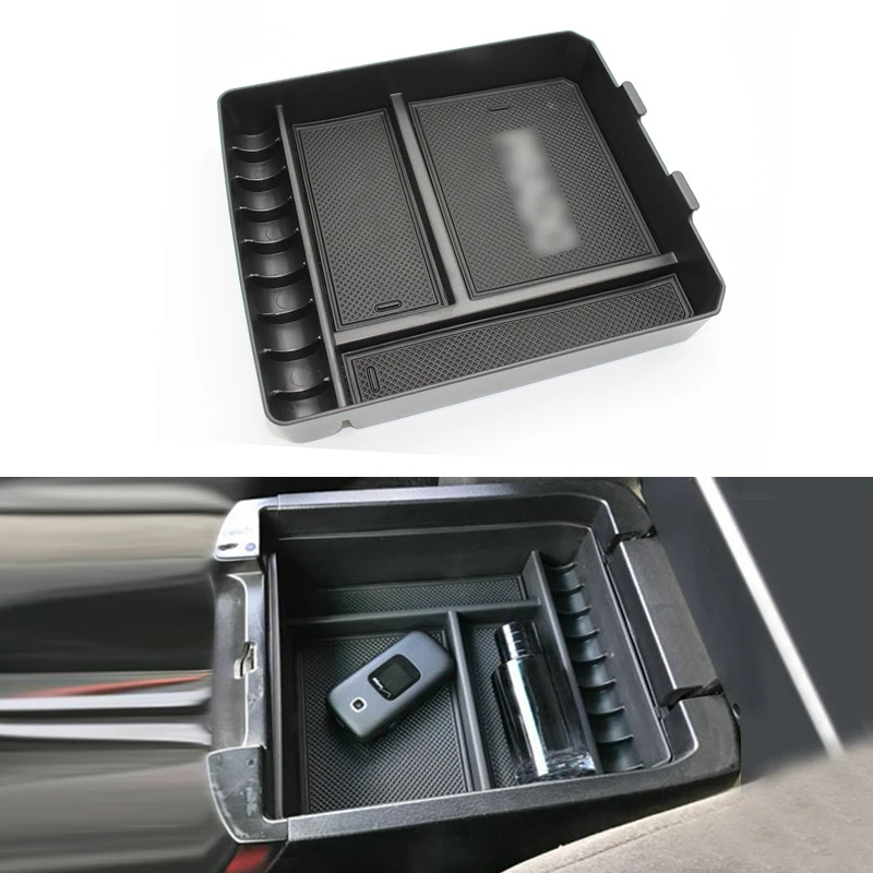 Автомобильная Центральная консоль подлокотник лоток для хранения Toyota Land Cruiser Prado