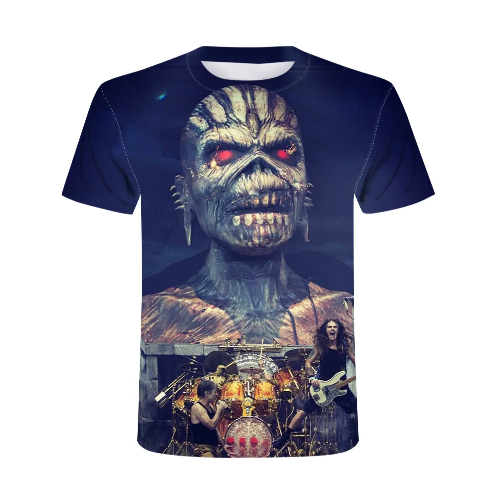 

Skeleton Pattern 3DT-shirt Summer Casual Multicolor 0Colla Men t shirts Trend Fashion Streetwear Women Pullover Kid Short Sleeve