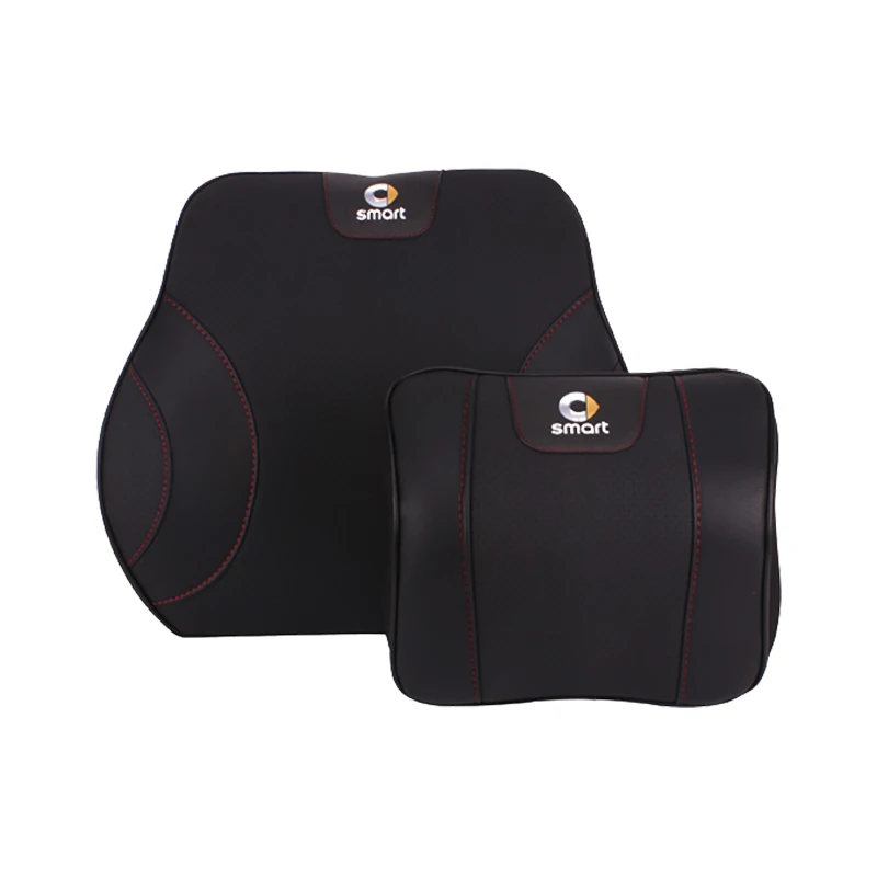 

For Mercedes Smart 450 451 453 Fortwo Forfour Car Memory Foam Headrest Lumbar Support Waist By Interior Decoration Accessories